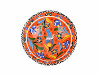 10 cm Turkish Bowls Flower Collection Orange Ceramic Sydney Grand Bazaar 9 