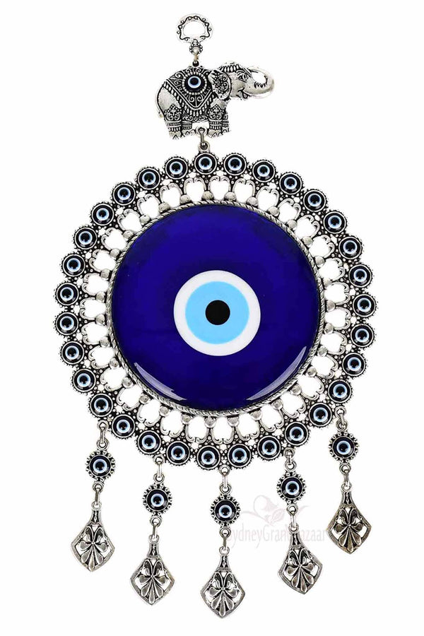 Evil Eye Glass Round Frame Large Design 4 Evil Eye Sydney Grand Bazaar 