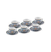 Turkish Coffee Cup Beylerbeyi Set of 6 Ceramic Sydney Grand Bazaar 