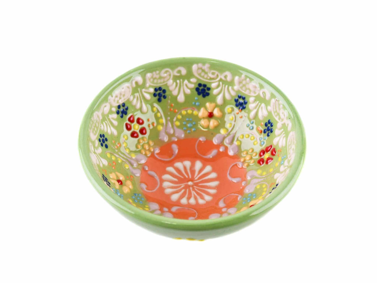 10 cm Turkish Bowls Dantel New Collection Light Green Ceramic Sydney Grand Bazaar 11 