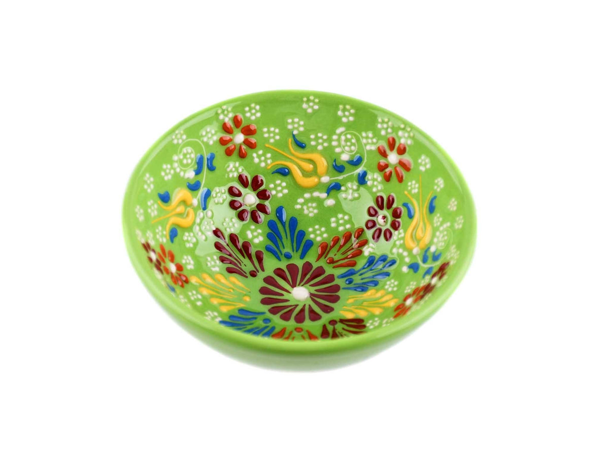 10 cm Turkish Bowls Dantel New Collection Light Green Ceramic Sydney Grand Bazaar 2 