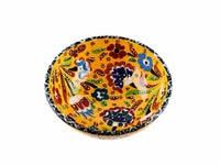 10 cm Turkish Bowls Flower Collection Yellow Ceramic Sydney Grand Bazaar 4 