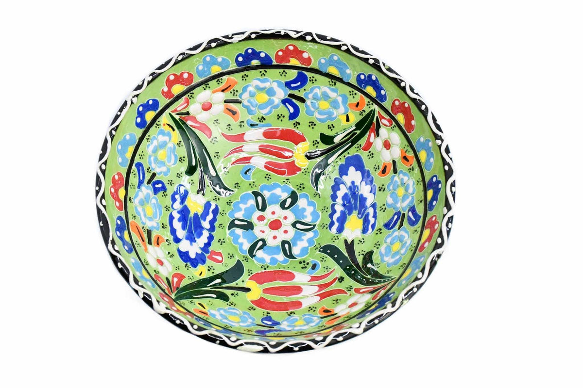 turkish ceramic bowls colourful handmade