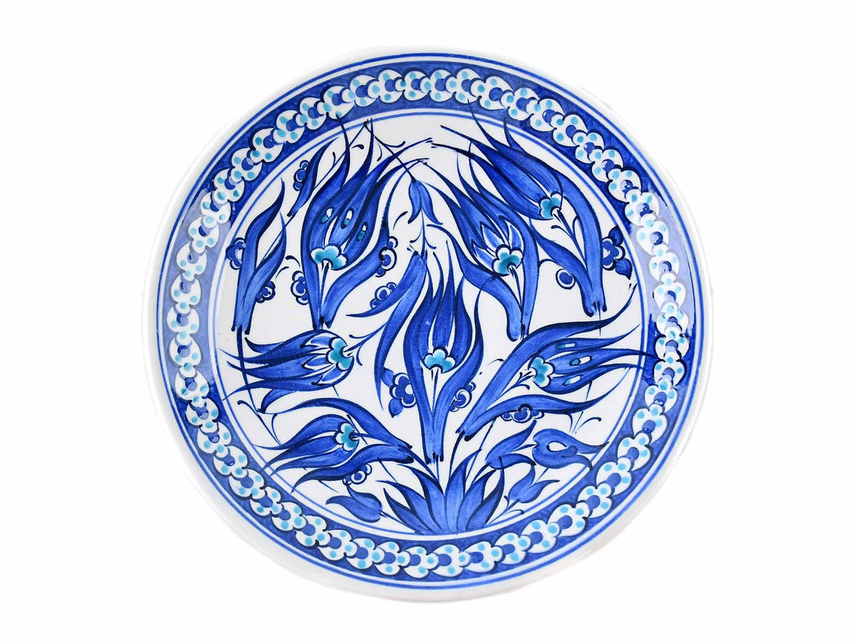 18 cm Turkish Plate Blue Iznik Collection Ceramic Sydney Grand Bazaar 12 