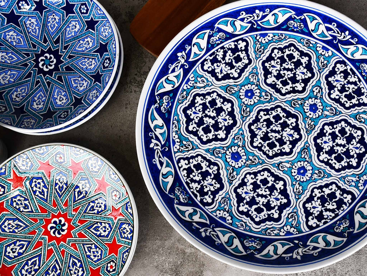 18 cm Turkish Plate Iznik Collection Ceramic Sydney Grand Bazaar 