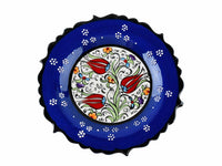 18 cm Turkish Plate Millennium Collection Blue Ceramic Sydney Grand Bazaar 