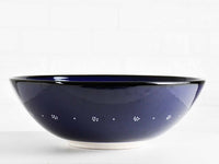 30 cm Turkish Bowls Millennium Collection Blue Design 3 Ceramic Sydney Grand Bazaar 