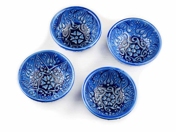 5 cm Turkish Bowls Firuze Collection Set of 4 Ceramic Sydney Grand Bazaar 