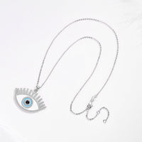 925 Silver Evil Eye Pendant Eye Shaped Necklace Evil Eye Sydney Grand Bazaar 