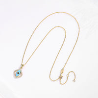 925 Silver Evil Eye Pendant Teardrop Necklace Gold Evil Eye Sydney Grand Bazaar 