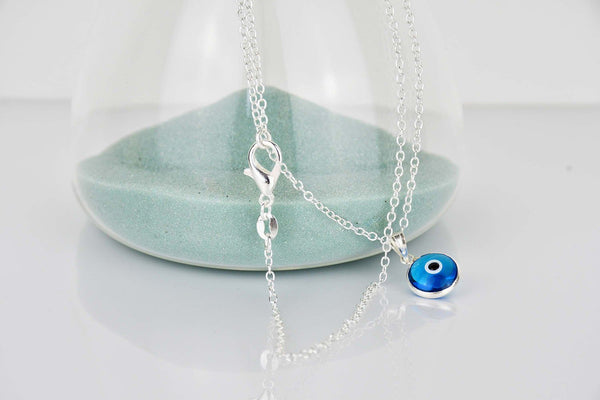 925 Silver Evil Eye Turquoise Pendant Necklace Evil Eye Sydney Grand Bazaar 