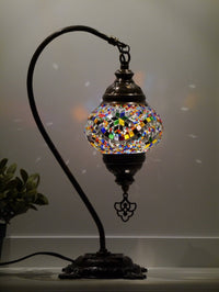 Turkish Lamp Hanging Multicoloured Round Star