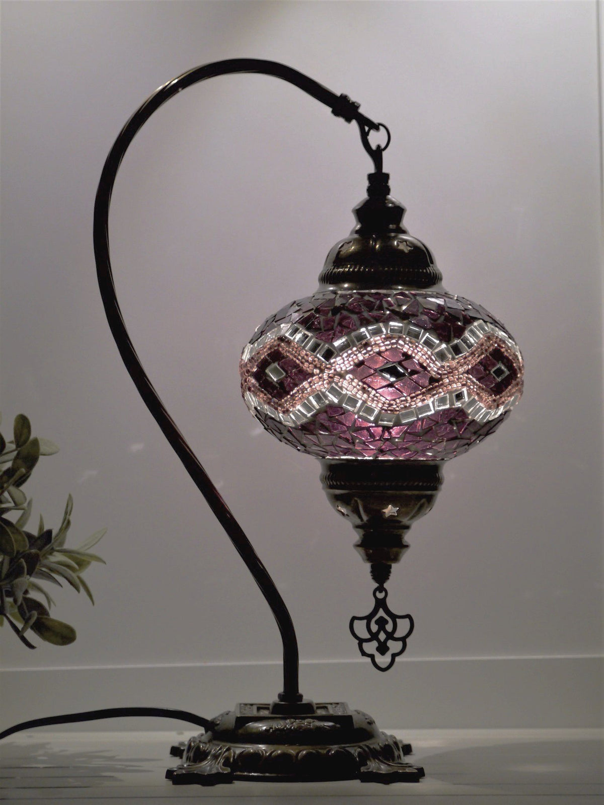 turkish lamp purple colour Melbourne