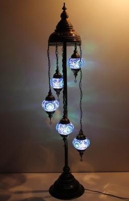 turkish floor lamp blue set Australia