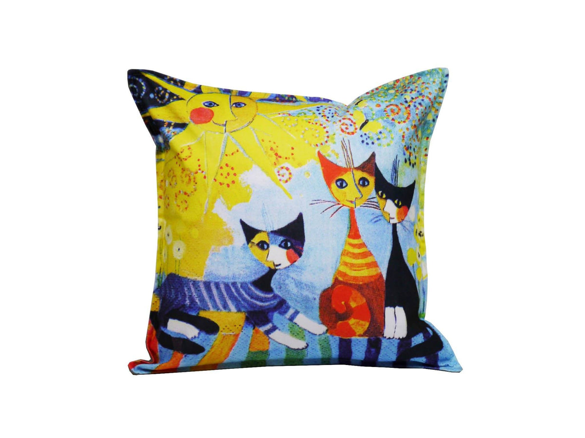 Cat Cushion Cover Design 11 Textile Sydney Grand Bazaar 