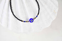 Evil Eye Bracelet Ceramic Beads Black Evil Eye Sydney Grand Bazaar 