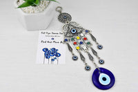 Evil Eye Ornament Large Hamsa Hand Colourful Evil Eye Sydney Grand Bazaar 