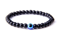 Evil Eye Plain Black Bracelet Beads Evil Eye Sydney Grand Bazaar 