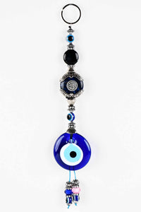 Evil Eye Wall Hanging Candy Bead Midnight Blue Evil Eye Sydney Grand Bazaar 