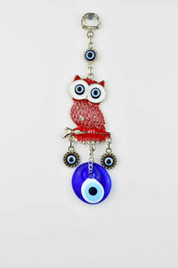 Evil Eye Wall Ornament Owl Red Evil Eye Sydney Grand Bazaar 