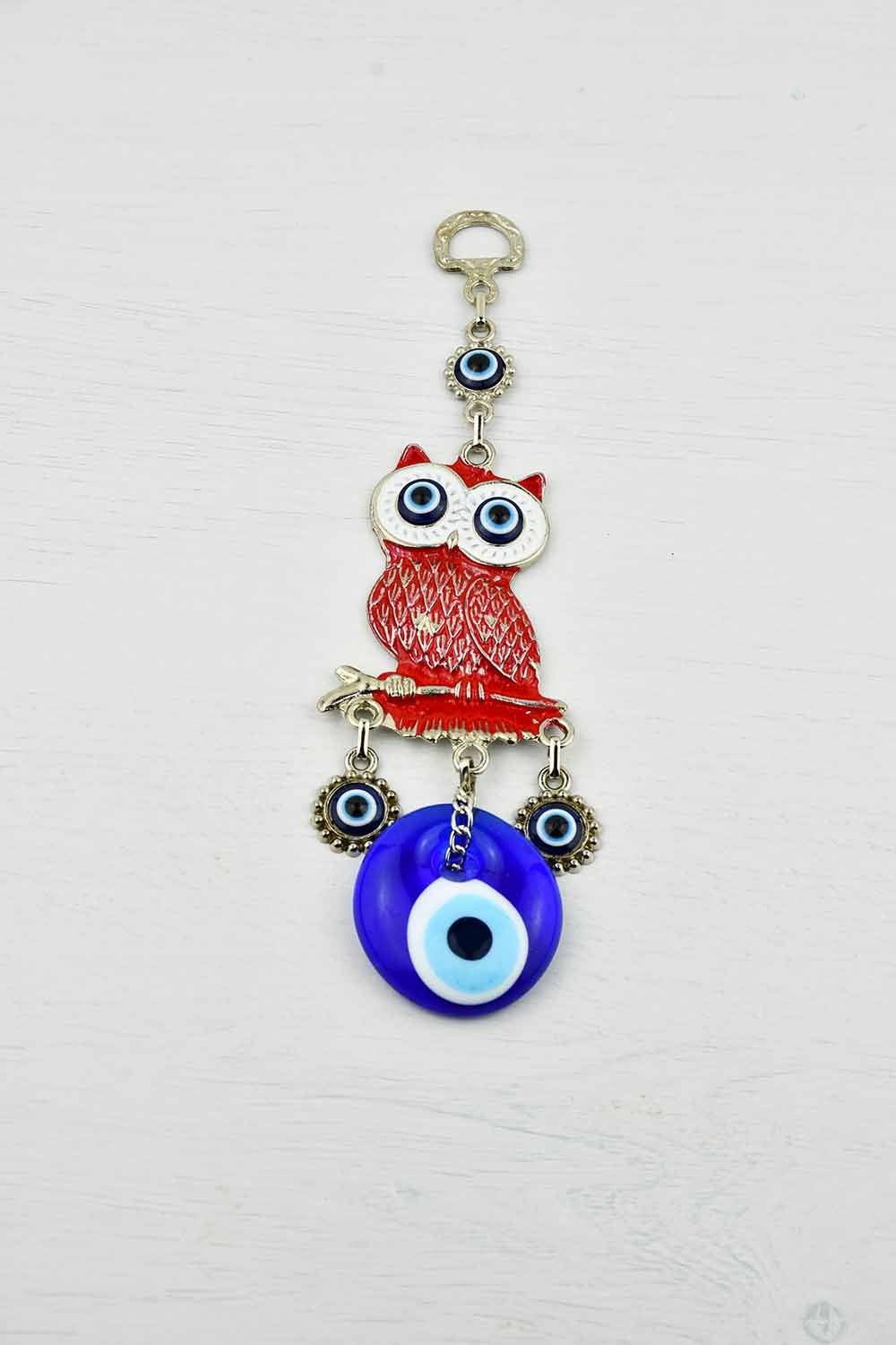 Evil Eye Wall Ornament Owl Red Evil Eye Sydney Grand Bazaar 