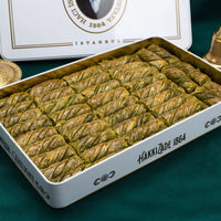 Pistachio Twisted Baklava XL Box 2250 Gr Turkish Pantry Hafiz Mustafa 