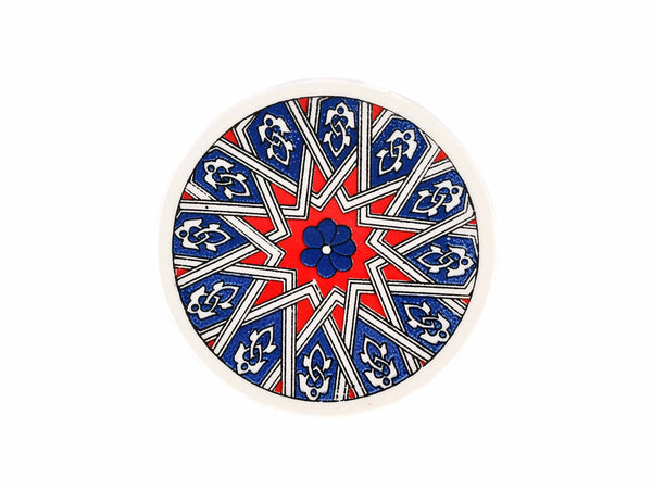 Turkish Ceramic Coaster Iznik Collection #52 Ceramic Sydney Grand Bazaar 