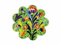 Turkish Coasters Flower Collection Light Green Ceramic Sydney Grand Bazaar 26 