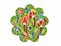 Turkish Coasters Flower Collection Light Green Ceramic Sydney Grand Bazaar 27 