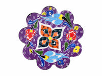 Turkish Coasters Flower Collection Purple Ceramic Sydney Grand Bazaar 4 