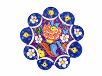 Turkish Coasters Flower Collection Purple Ceramic Sydney Grand Bazaar 14 