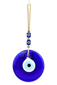 Turkish Evil Eye Glass Beads Wall Ornaments Evil Eye Sydney Grand Bazaar 13 cm 