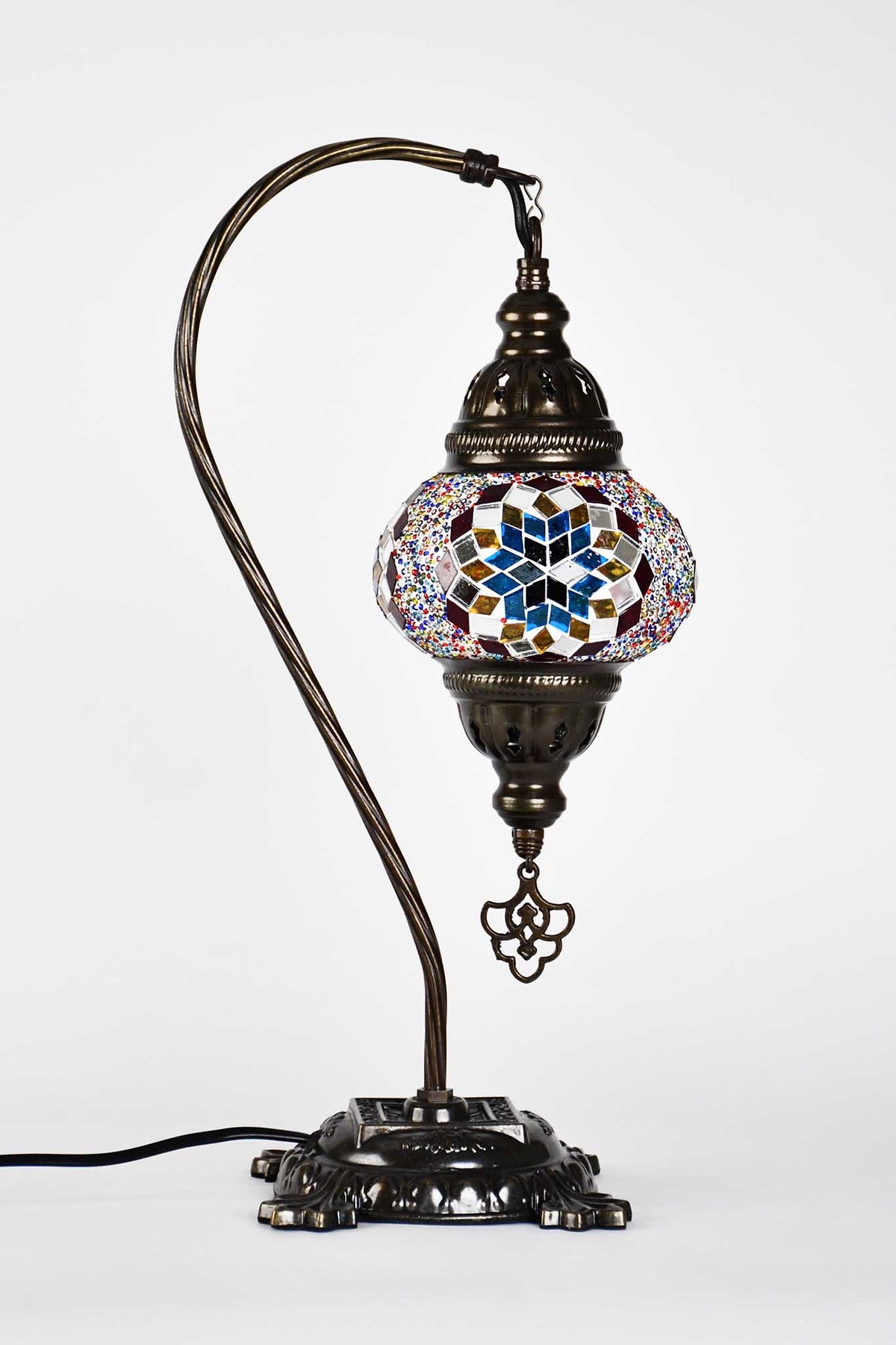 Turkish Lamp Hanging Colourful beads Star Red Lighting Sydney Grand Bazaar 