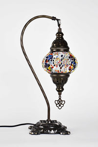 Turkish Lamp Hanging Colourful Mosaic Diamond Lighting Sydney Grand Bazaar 