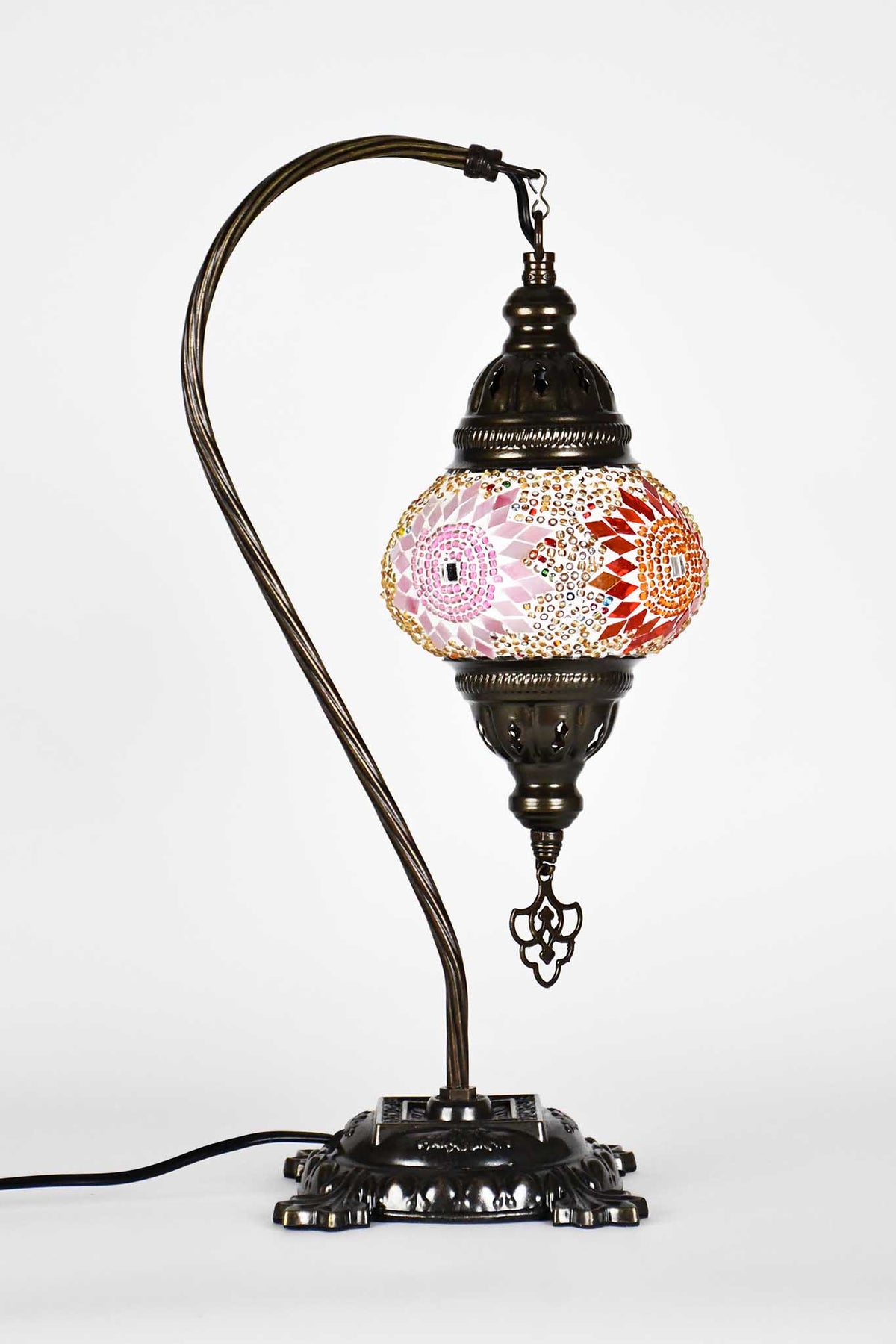 Turkish Lamp Hanging Multicoloured Circle Beads Lighting Sydney Grand Bazaar 