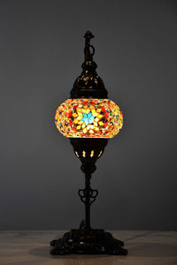 Turkish Lamp Hanging Multicoloured Round Star Beads Lighting Sydney Grand Bazaar 