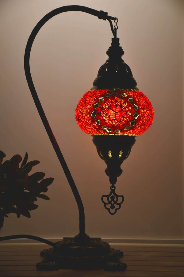 Turkish Lamp Hanging Red Round Star Beads Lighting Sydney Grand Bazaar 