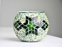 Turkish Mosaic Candle Holder Green Design 4 Lighting Sydney Grand Bazaar 