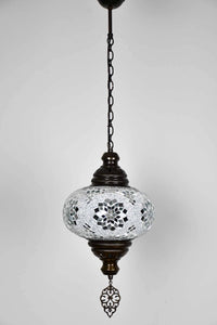 Turkish Pendant Light Clear White Beads Arch Star B4 Lighting Sydney Grand Bazaar 