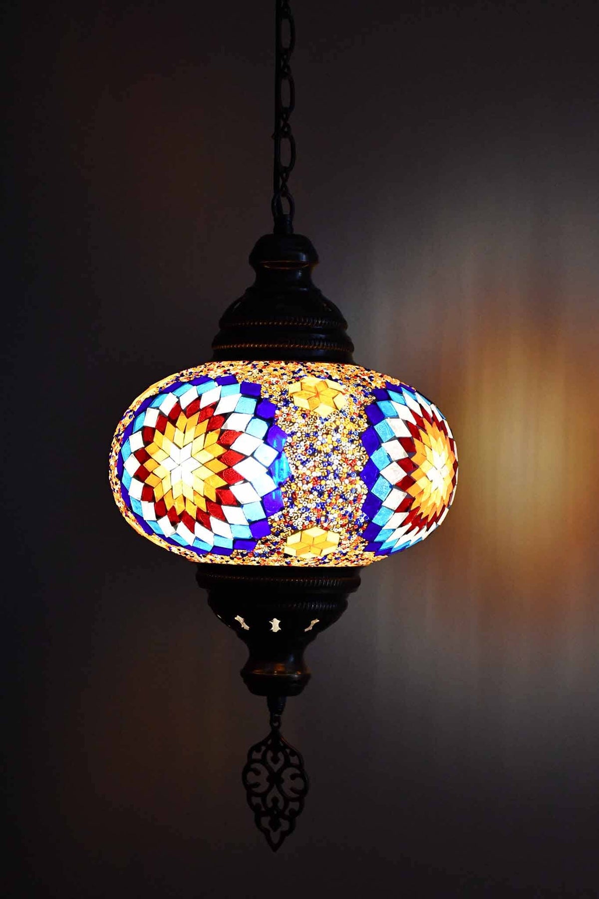 Turkish Pendant Light Colourful Beads Star B4 Lighting Sydney Grand Bazaar 