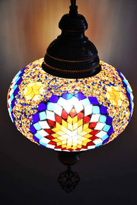 Turkish Pendant Light Colourful Beads Star B4 Lighting Sydney Grand Bazaar 