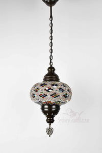 Turkish Pendant Light Colourful Kilim Beads B4 Lighting Sydney Grand Bazaar 