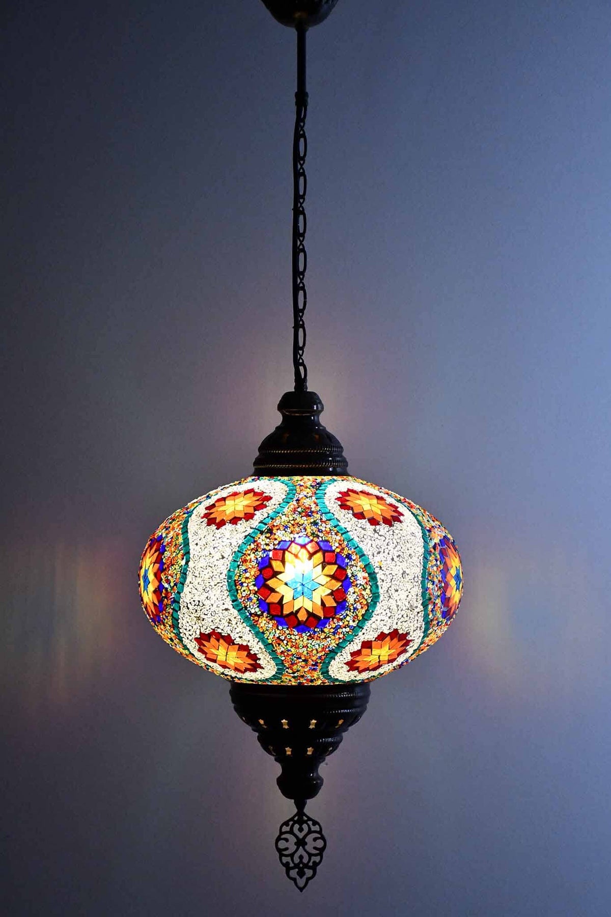 Turkish Pendant Light Multi Star Beads B5 Lighting Sydney Grand Bazaar 