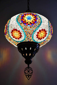 Turkish Pendant Light Multi Star Beads B5 Lighting Sydney Grand Bazaar 