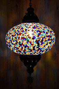 Turkish Pendant Light Multicoloured Mosaic Glass B5 Lighting Sydney Grand Bazaar 