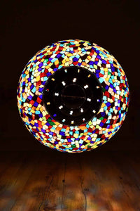 Turkish Pendant Light Multicoloured Mosaic Glass B5 Lighting Sydney Grand Bazaar 