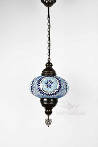 Turkish Pendant Light Star Circle Blue B4 Lighting Sydney Grand Bazaar 