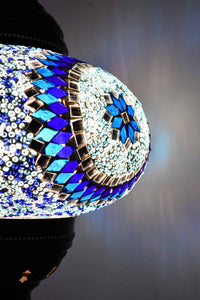 Turkish Pendant Light Star Circle Blue B4 Lighting Sydney Grand Bazaar 