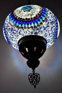 Turkish Pendant Light Star Circle Blue B4 Lighting Sydney Grand Bazaar 