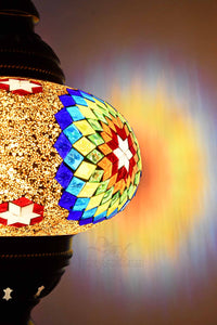 Turkish Pendant Light Star Rainbow Colour B4 Lighting Sydney Grand Bazaar 